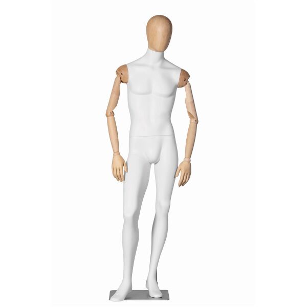 MADERO Pos. 2 Premium Herrenfigur mit Holzkopf und Holzarmen