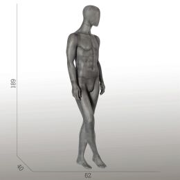 ELEMENTS PM01 Herrenfigur halbtransparente Glasfaser-Optik