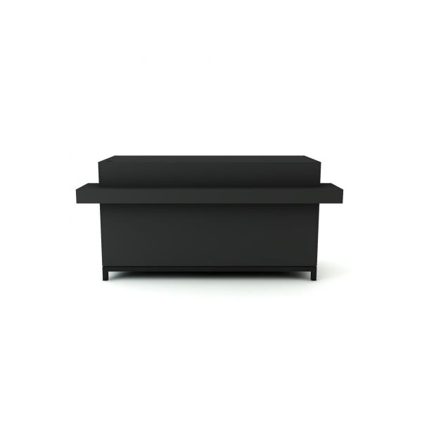 HI RETAIL Kassentheke BACK IN BLACK , Ladentheke, Counter 180x72x100 cm