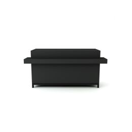 HI RETAIL Kassentheke BACK IN BLACK , Ladentheke, Counter 180x72x100 cm