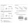 HI RETAIL Kassentheke BACK IN BLACK , Ladentheke, Counter 180x72x100 cm