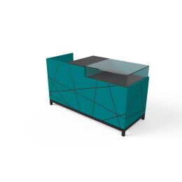 HI RETAIL Counter NOVA, Kassen- und Ladentheke 180x72x100 cm