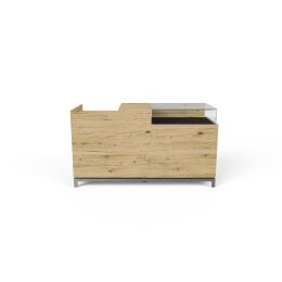 HI RETAIL Counter NOVA, Kassen- und Ladentheke 180x72x100 cm
