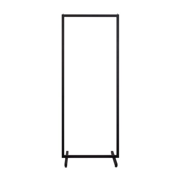 SQUARE Vierkant-Kleiderständer ST120, starr 120xH153cm