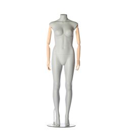 FLEX 700 graue Damenfigur mit Holzarmen mit Kopf Pos. 790 gerade