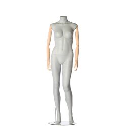 FLEX 700 graue Damenfigur mit Holzarmen mit Kopf Pos. 791 casual