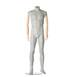 FLEX 700 graue Herrenfigur mit Holzarmen mit Kopf Pos. 795 gerade