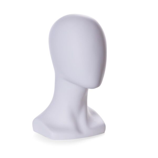 FASHION Damenkopf abstrakt weiss LT40