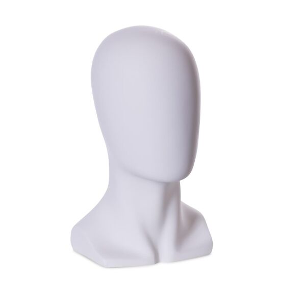 FASHION Herrenkopf abstrakt weiss LT41