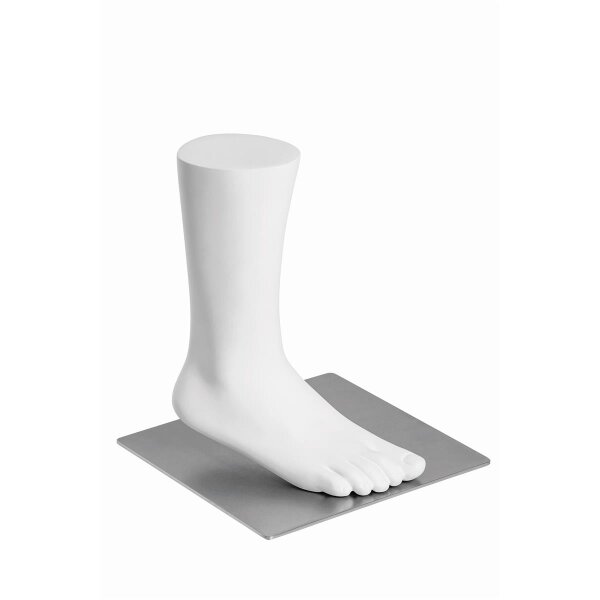 PREMIUM Fuß-Display flach 110145, Sockenbein mit Magnet H30cm