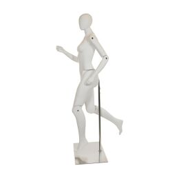 MUSEUM bewegliche Damenfigur YF51, abstrakt weiss inkl....