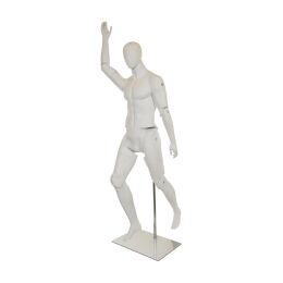 MUSEUM bewegliche Herrenfigur YM41, abstrakt weiss inkl....