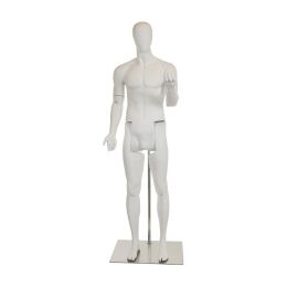 MUSEUM bewegliche Herrenfigur YM41, abstrakt weiss inkl....