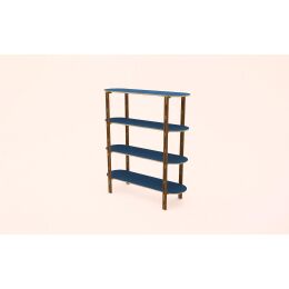 Regal Essence H153 cm, Art. ESSC1 Walnuss