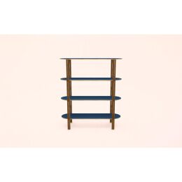 Regal Essence H153 cm, Art. ESSC1 Walnuss