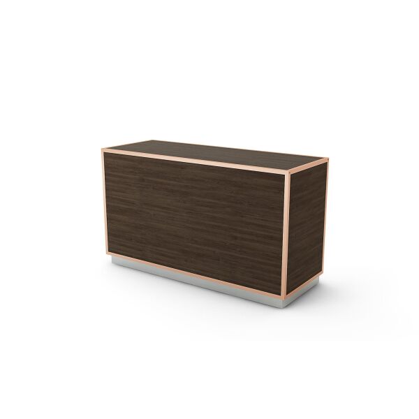 HI RETAIL Theke RAINBOW, 157x60x94cm RBWBCS2 mit 3 Modulen