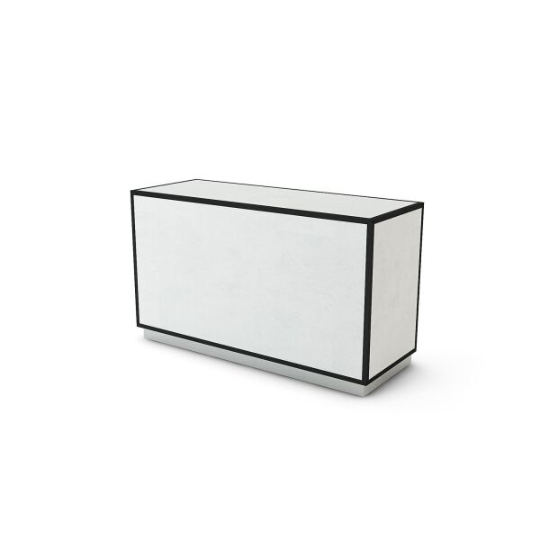HI RETAIL Theke RAINBOW, 157x60x94cm RBWBCS2 mit 3 Modulen