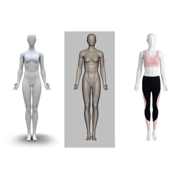 Prototyp 3D-Druck Mannequin bis 60x60xH120cm