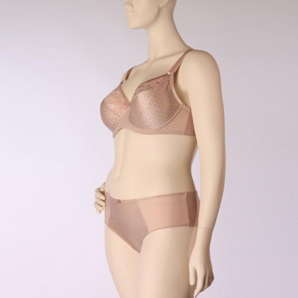 IVORY-DREAM Plus Size Damenfigur skulpturiert Pos. PS1502