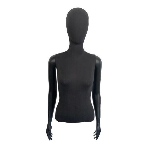 MAGIC Damen-Torso kurz mit schwarzem Stoffüberzug