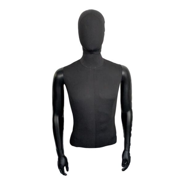 MAGIC Herren-Torso kurz mit schwarzem Stoffüberzug