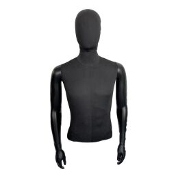 MAGIC Herren-Torso kurz mit schwarzem Stoffüberzug