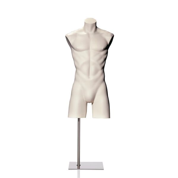 HINDSGAUL Miet-Herrentorso weiss inkl. Ständer