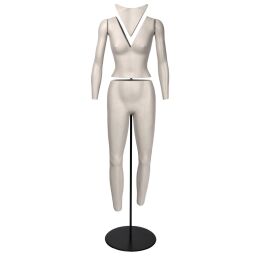 INVISIBLE V-CUT woman vollbewegliche Damenfigur 102024
