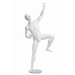 Sportfigur ADAM, Climb Kletterfigur, skulpt. weiß,...