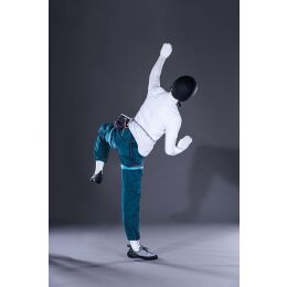 Sportfigur ADAM, Climb Kletterfigur, skulpt. weiß,...