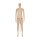 MUSEUM bewegliche Damenfigur YF50, realistisch hautfarbig
