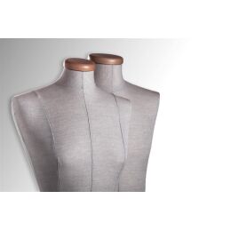 SARTORIAL Herrenbüste Gr. 46 inkl. Überzug Leinen