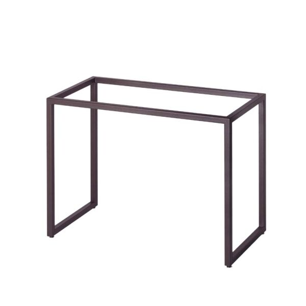 SQUARE Tisch-Struktur 100x60xH40 cm TAV03Q für Glas- oder Holzplatten