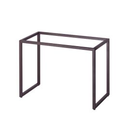 SQUARE Tisch-Struktur 100x60xH40 cm TAV03Q für Glas- oder Holzplatten