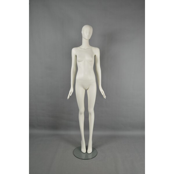 Mannequin MILOS 1, white female semiabstract