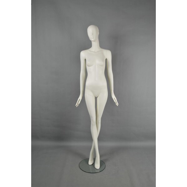 Mannequin MILOS 3, white female semiabstract