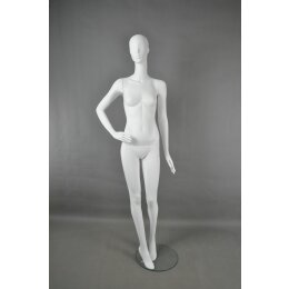 Mannequin MILOS 5, white female semiabstract