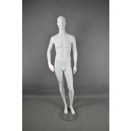 Mannequins NAXOS 4, male white semiabstract