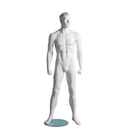 Sportfigur KEVIN, Fitness A, skulpt. weiß, inkl....