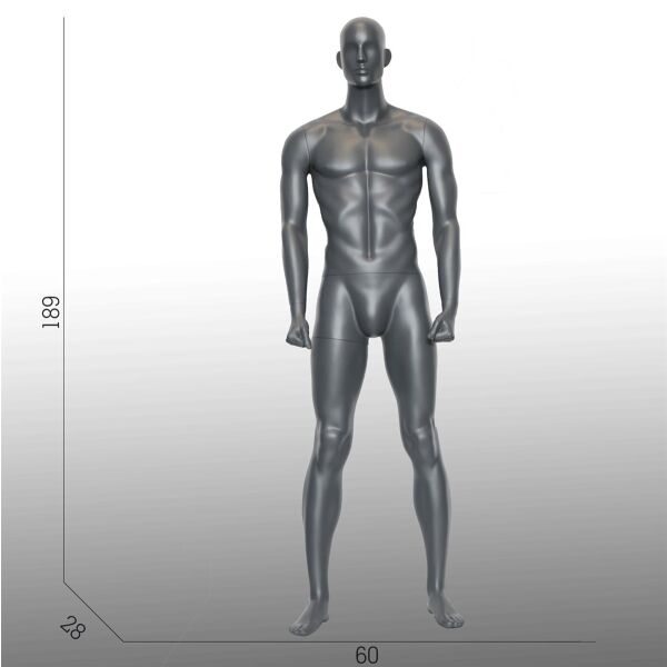 BODYFIT Herren-Sportfigur FX04