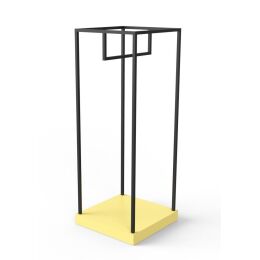Vitrine Cage 6GA - 70x70x183cm Wunschfarbe matt LED Beleuchtung