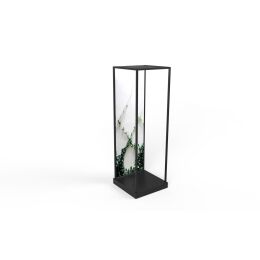 Vitrine Cage 6GM 70x70x210 cm Wunschfarbe glossy ohne Beleuchtung