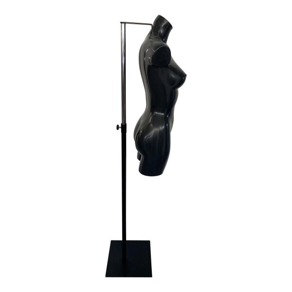 BASIC adjustable metal neck-base, black