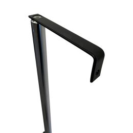 BASIC adjustable metal neck-base, black