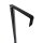 BASIC Nacken-Standfuß SU1 aus Metall H105-195cm, Schwarz