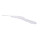 LOTUS Kleiderbügel weiss, L41cm, Haken vernickelt, HT41_WH_N