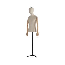 CLOTH Herrenbüste Natur mit Armen und Dreinein schwarz