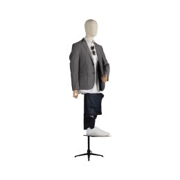CLOTH Herrenbüste Natur mit Armen und Dreinein schwarz