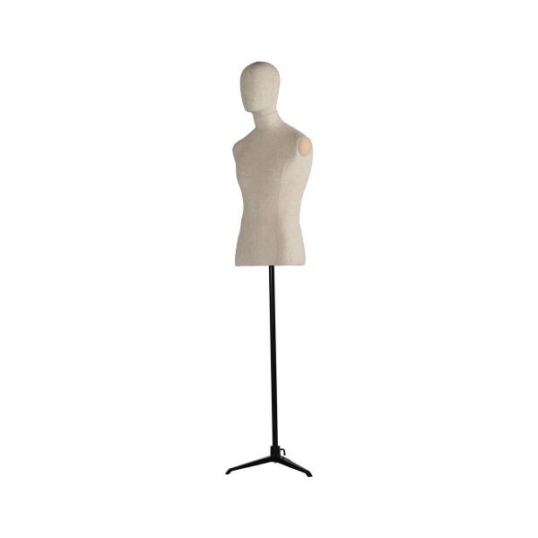 COTTON Herrenbüste Dreifuß schwarz CWM03