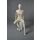 CLOTH Schaufensterfigur Dame MSD3 sitzend mit Stoffüberzug, ohne Podest